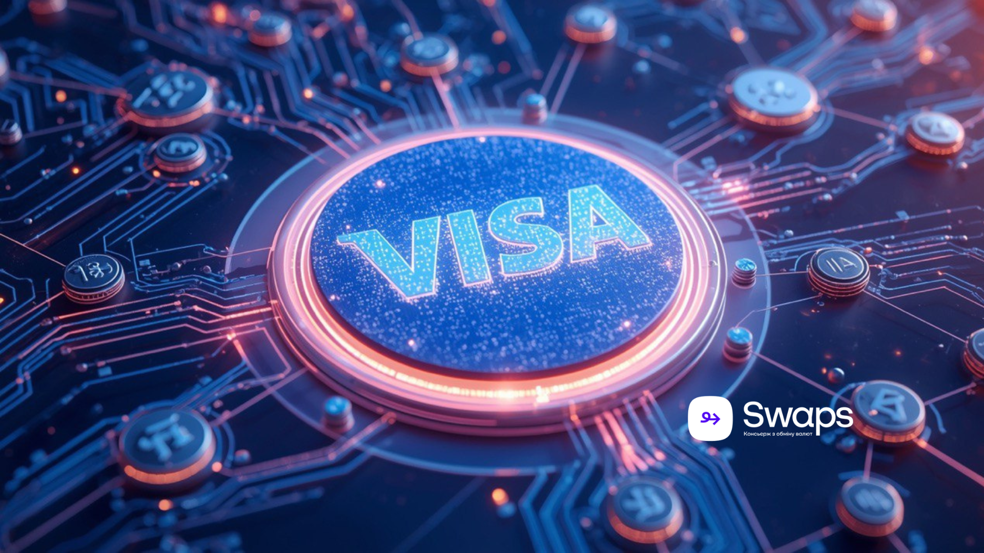 Visa почне підтримувати платежі в чотирьох стейблкоїнах на чотирьох різних блокчейнах