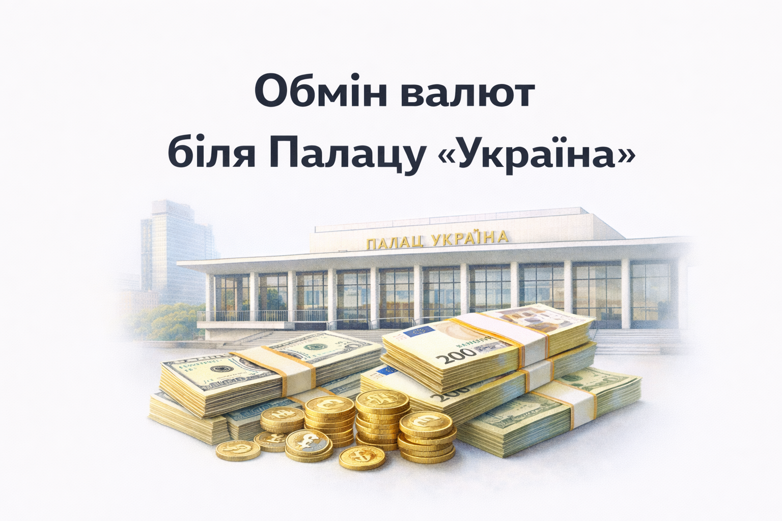 Обмін валют на Антоновича: чому розумні кияни обирають тихий центр біля “Палацу Україна”