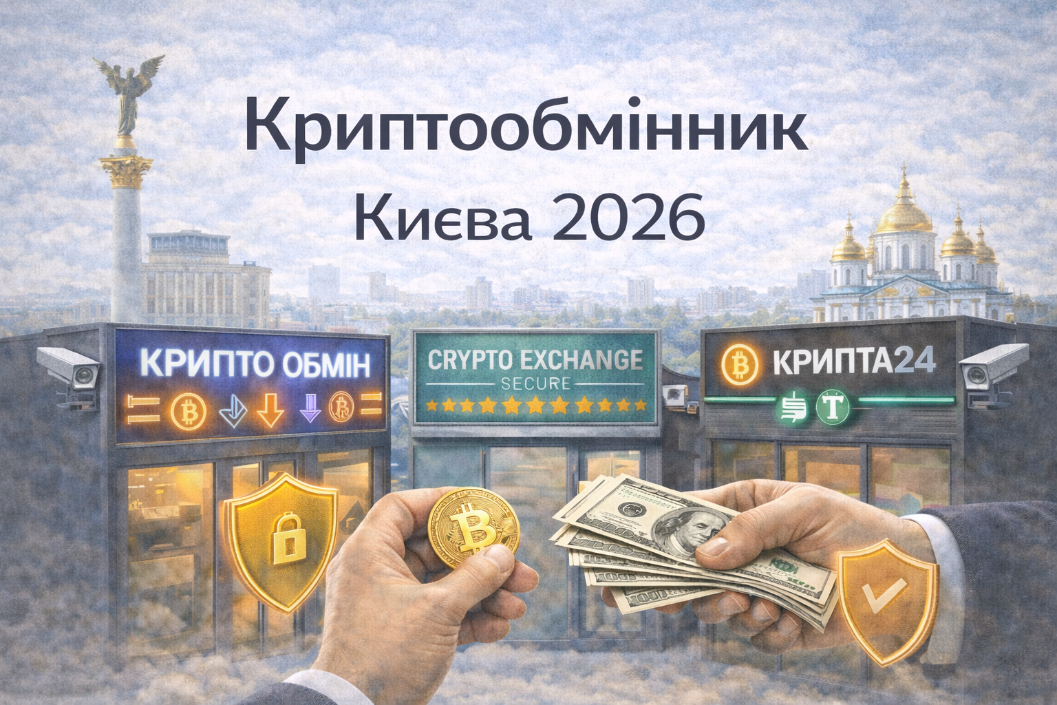 Рейтинг криптообмінників Києва 2026: Де безпечно продати USDT та Біткоїн (Огляд лідерів)